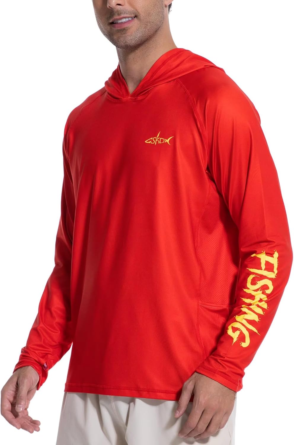 Men's UPF 50+ Fishing Hoodie Q – Rash Guard Long Sleeve recenzja i cena