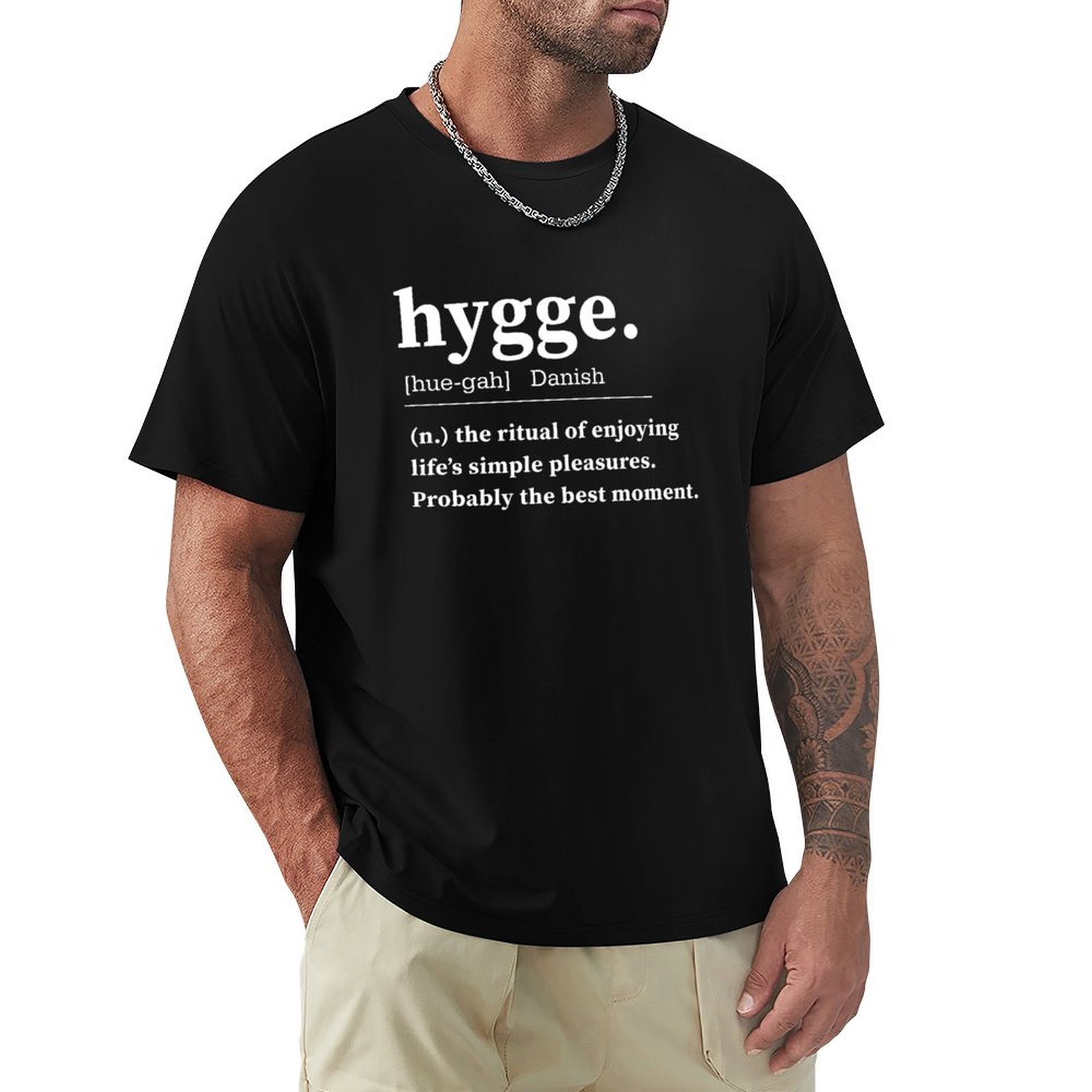 Hygge Definition Quote Design  – Summer Clothing Quotes recenzja i cena