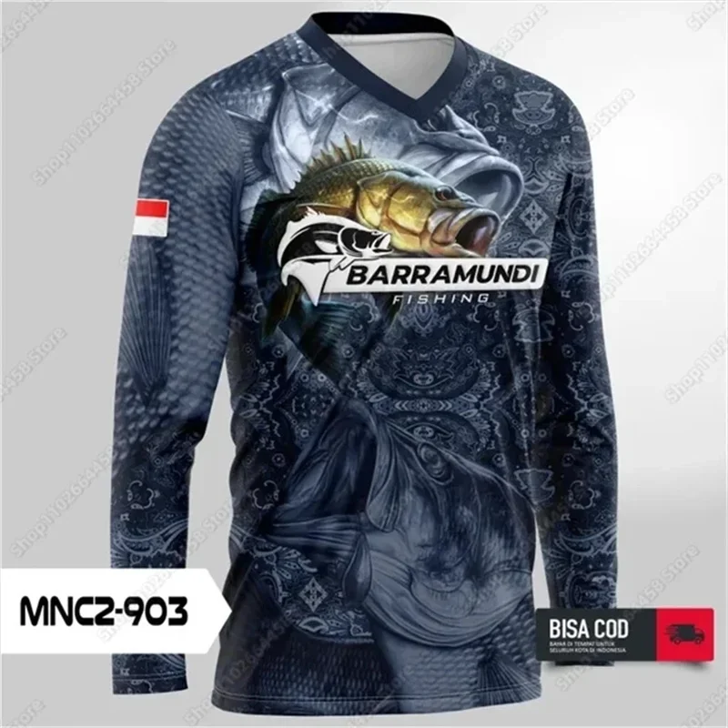 Summer Fishing Shirt Men Sun U – Rash Guard Long Sleeve recenzja i cena
