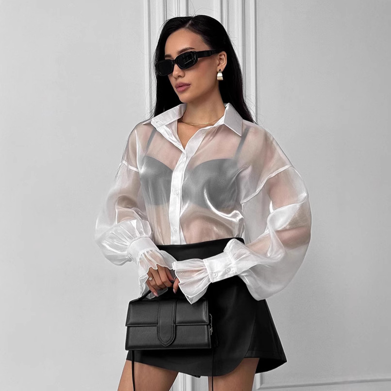 2025 Spring See Through Mesh S – Summer Clothing Drop recenzja i cena
