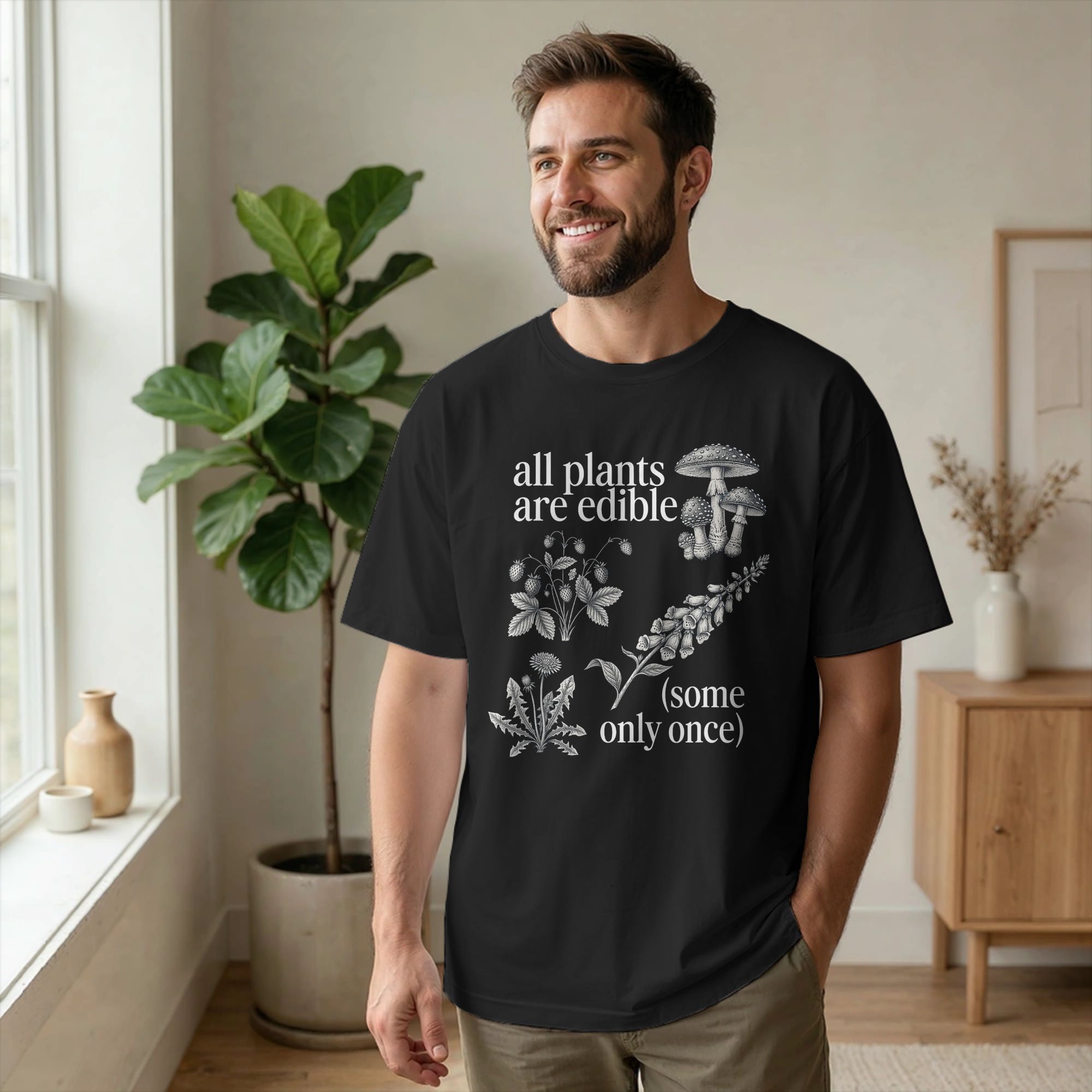 All Plants are Edible Some Onl – Summer Clothing Quotes recenzja i cena