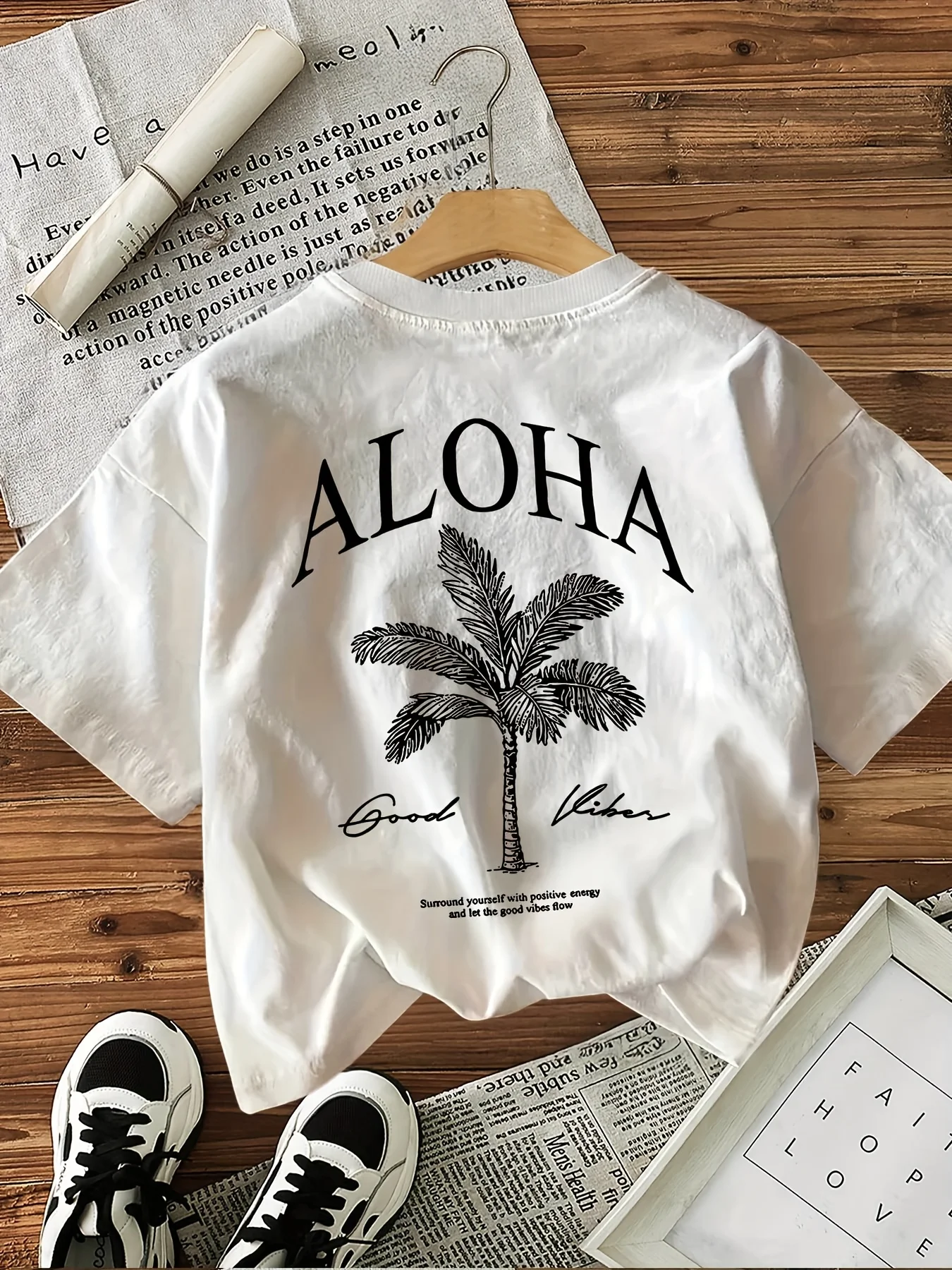 Women's Aloha Good Vibes Graph – Summer Clothing Vibes recenzja i cena