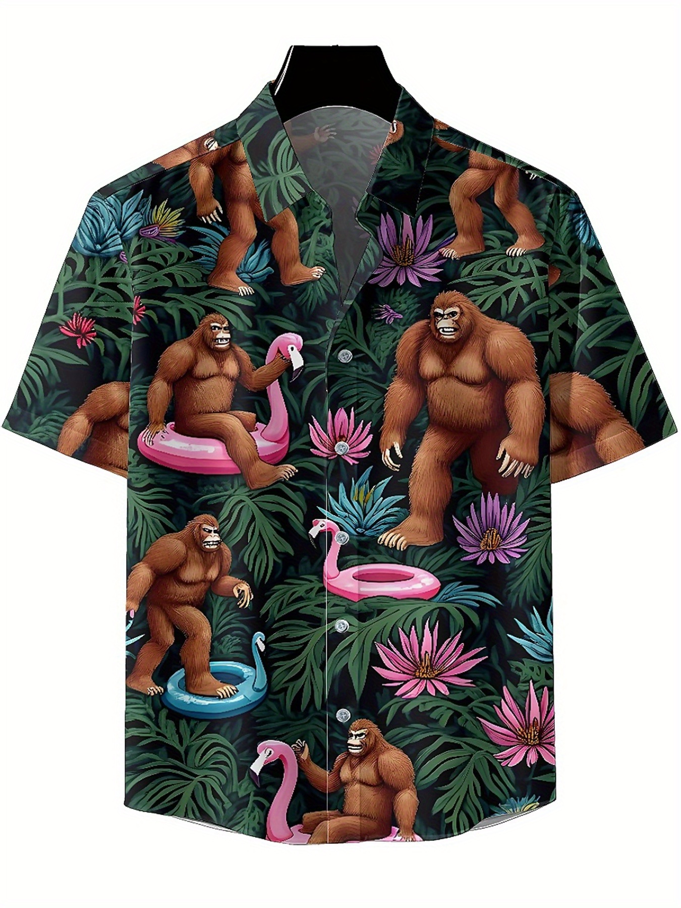 Men's Plus Size Hawaiian Shirt – Summer Youth Clothing recenzja i cena