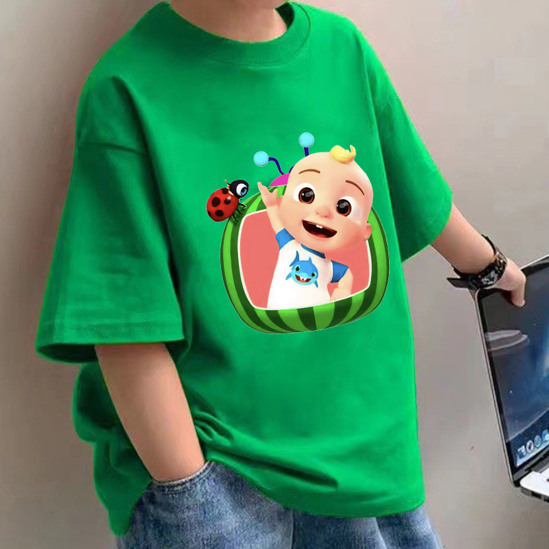 Cocomelons Baby T-Shirts Anime – Summer Clothing Gifts recenzja i cena