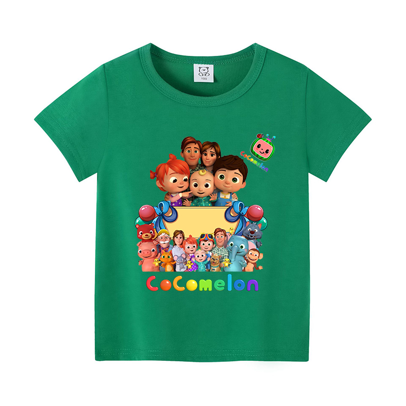 Cocomelons Baby T-Shirts Anime – Summer Clothing Gifts recenzja i cena