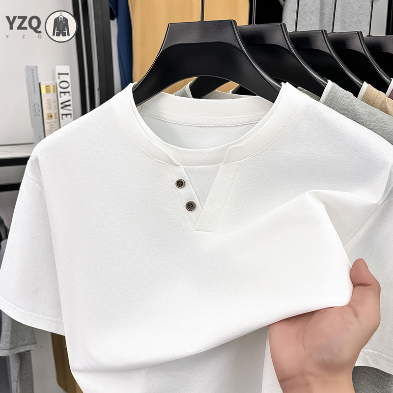 Mens Short Sleeve T Shirt Henl – Summer Clothing Types recenzja i cena
