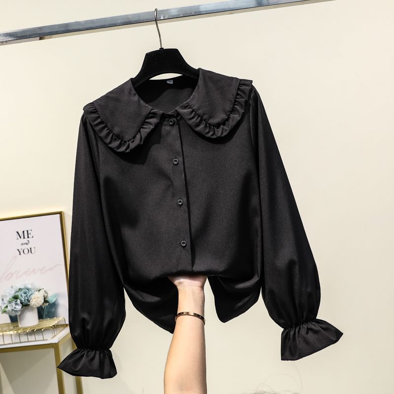 Spring Autumn New Doll Neck Bl – Summer Youth Clothing recenzja i cena