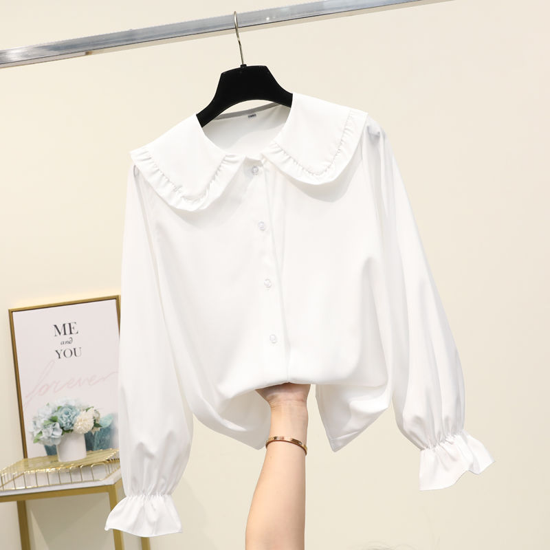 Spring Autumn New Doll Neck Bl – Summer Youth Clothing recenzja i cena