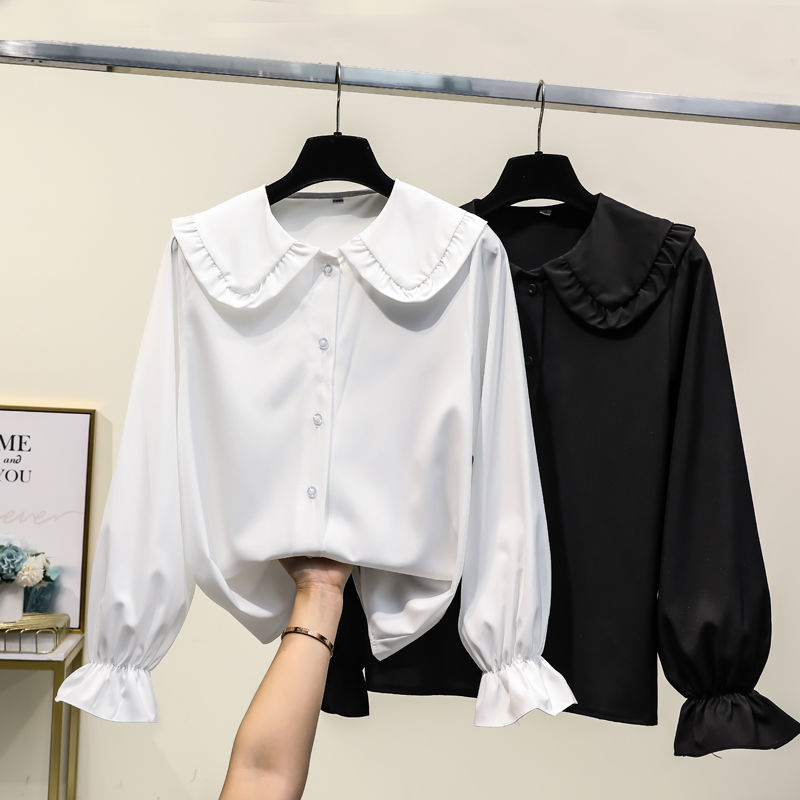 Spring Autumn New Doll Neck Bl – Summer Youth Clothing recenzja i cena