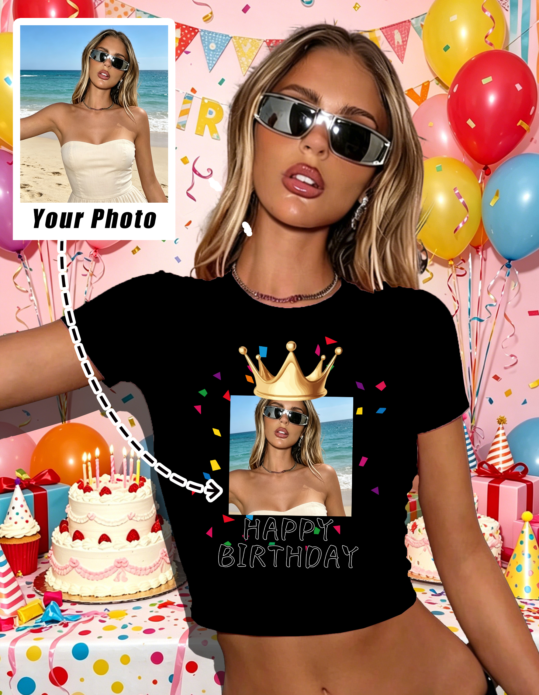 Custom Graphic Logo  Slim T Sh – Summer Clothing Juniors recenzja i cena