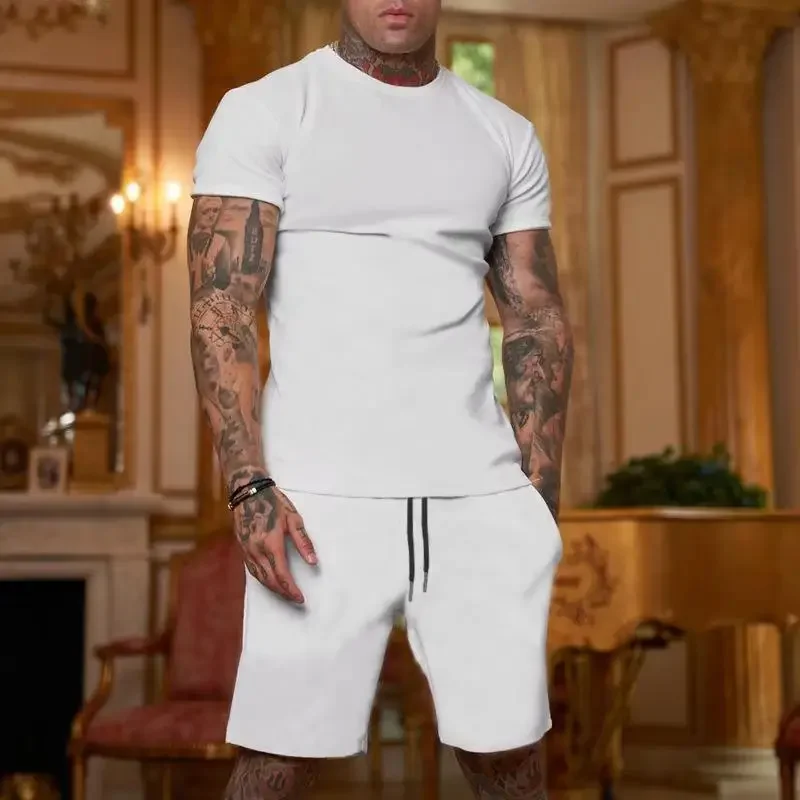 Summer new men's breathable sp – Summer Clothing Sets Men recenzja i cena