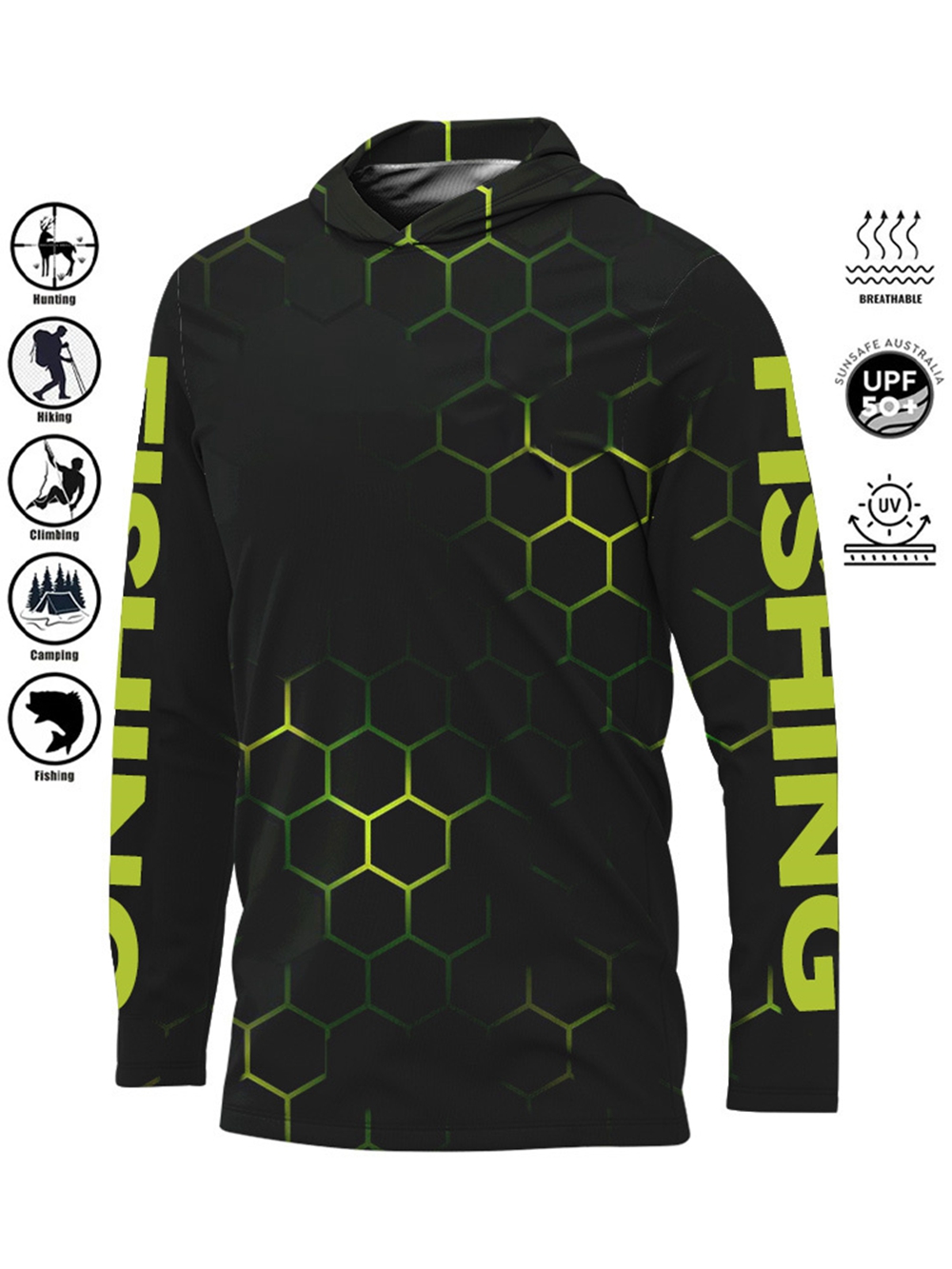 MALFC Hood Fishing Shirt Fishi – Rash Guard Long Sleeve recenzja i cena