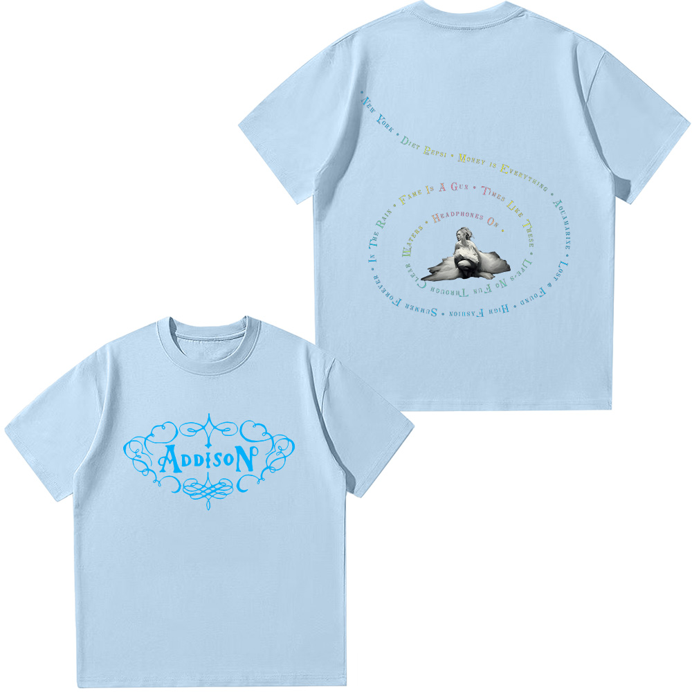 Addison Rae Pop Music T Shirt  – Summer Rae Clothing recenzja i cena