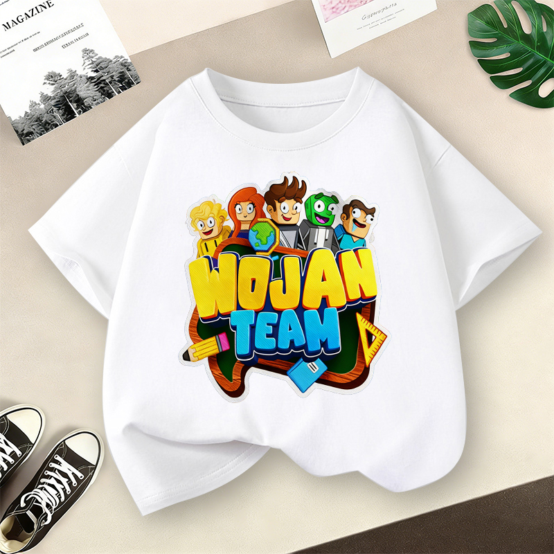Short Sleeve T-shirt for Boys  – Summer Clothing Gifts recenzja i cena